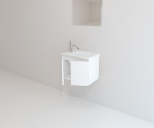 Pack ONET + lavabo + espejo + foco LED