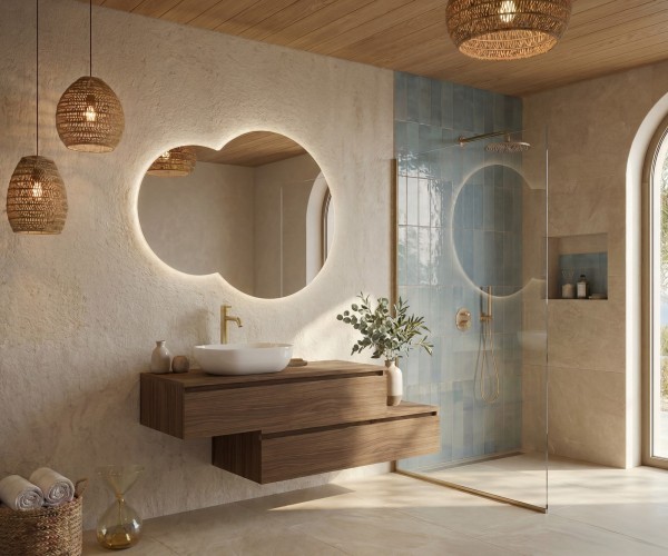 Pack SANCY-STYLE + lavabo + espejo LORENA 2