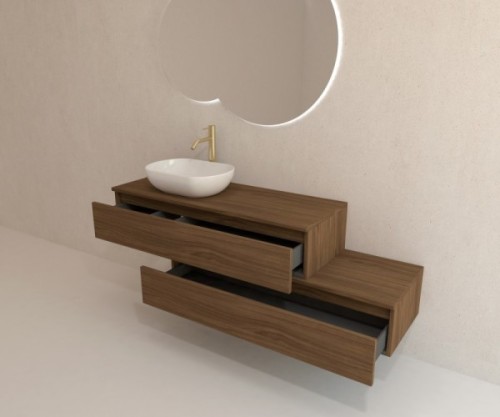 Pack SANCY-STYLE + lavabo + espejo LORENA