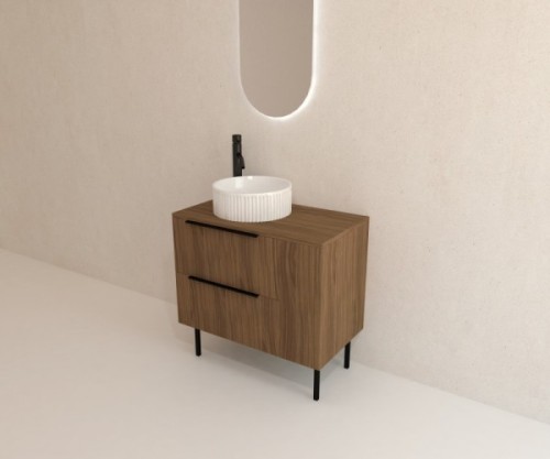 Pack NANTERRE + lavabo estriado