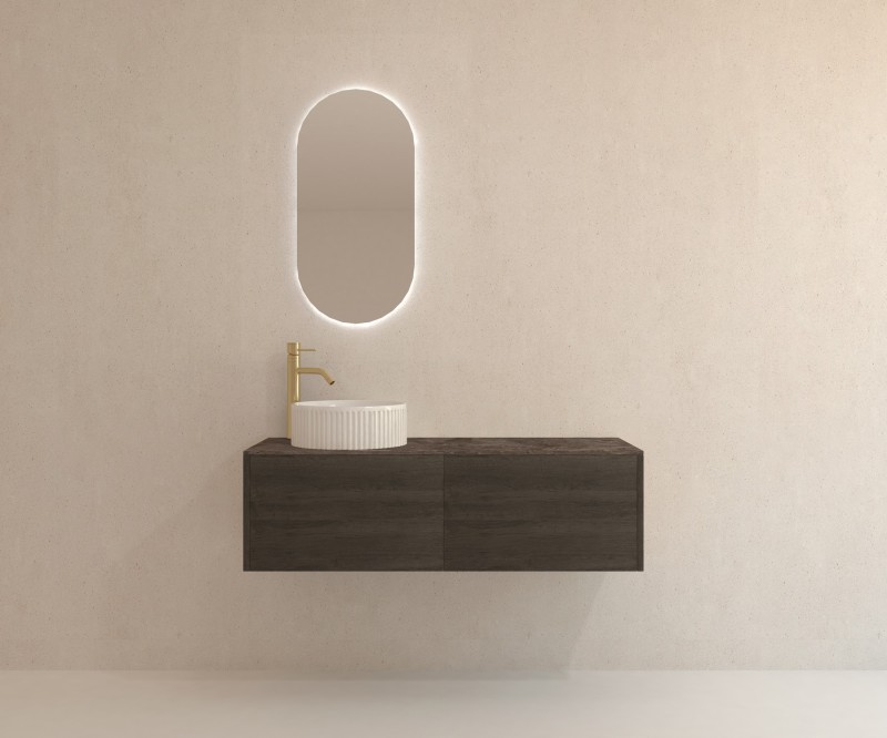 Pack ROCHELLE + encimera Dekton + lavabo estriado