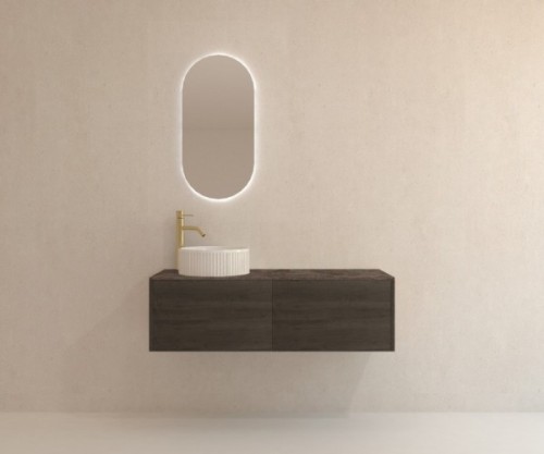 Pack ROCHELLE + encimera Dekton + lavabo estriado
