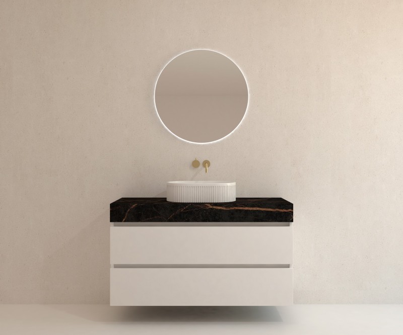 Pack BRIARE + encimera Dekton + lavabo estriado